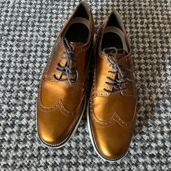 Cole Haan Zero Grand Oxford Copper Metallic (Size 11) - Picture 3 of 9